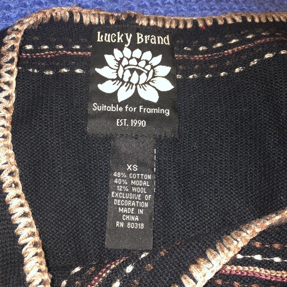 Lucky Brand Sweater - Picture 8 of 8